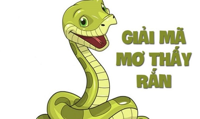 giai ma giac mo thay ran