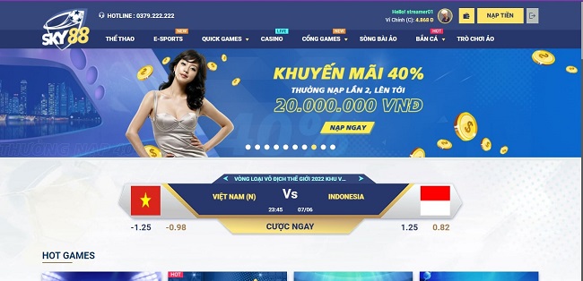 khuyến mãi tại SKY88 