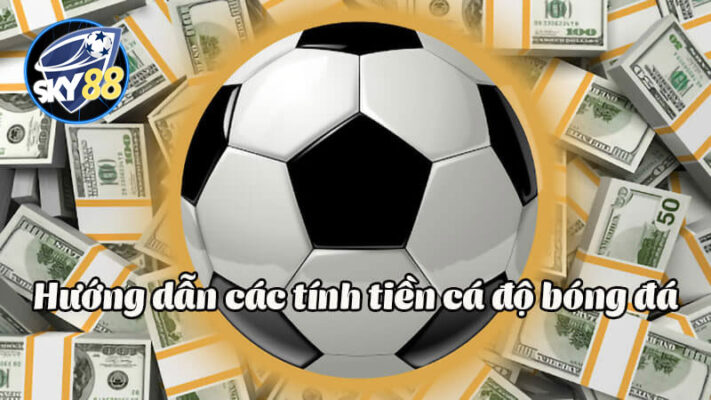 Cách tính tiền cá độ bóng đá