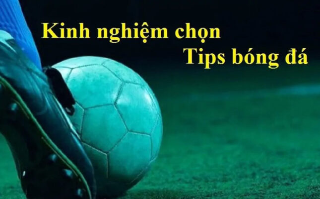 Kinh nghiệm chọn tips bóng đá