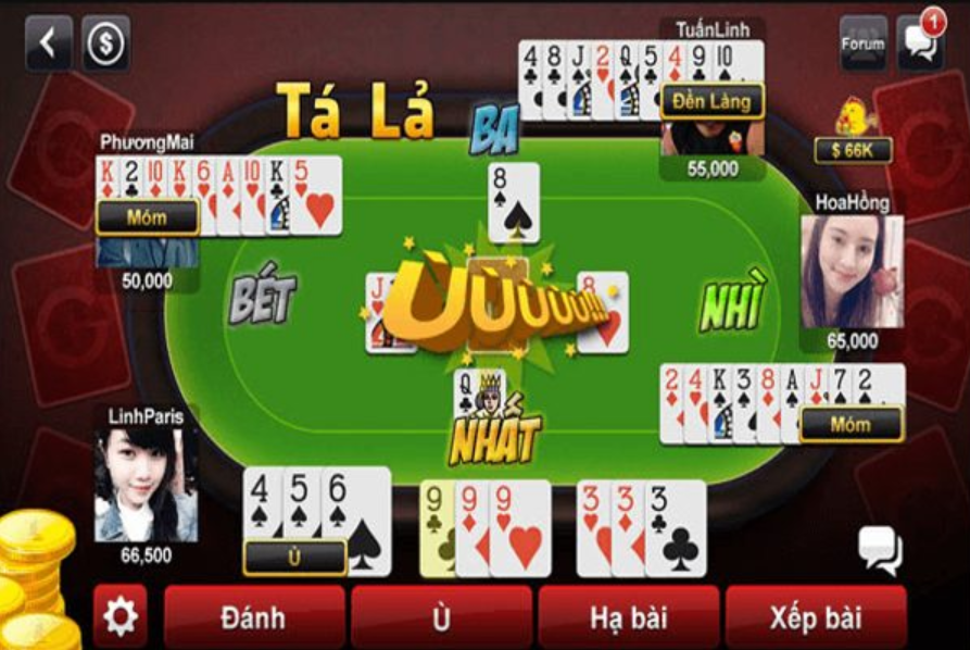Khái niệm ù khan trong game bài phỏm
