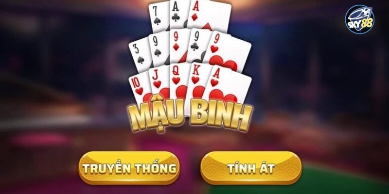 Đôi nét về chơi game Mậu Binh