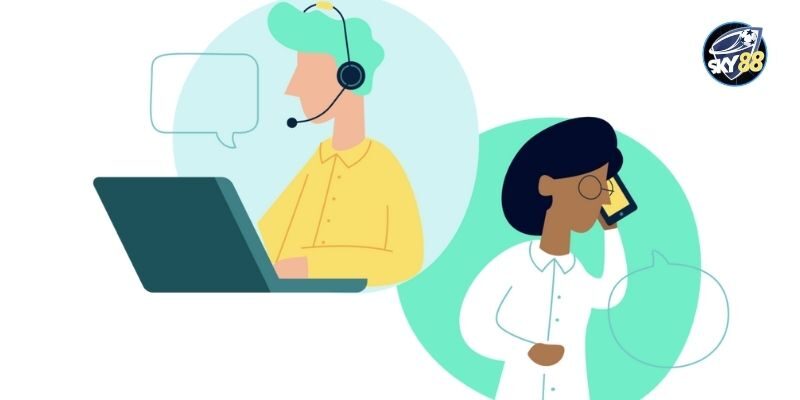 Hướng dẫn cách liên hệ tổng đài SKY88